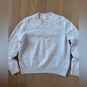 COS Blue Cashmere Sweater